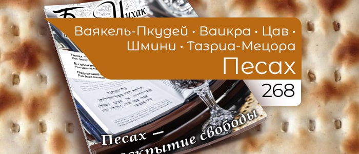 Песах — раскрытие свободы