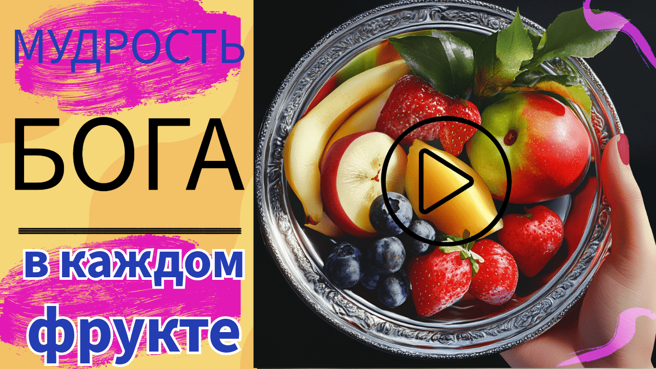 Новое видео к Ту Бишват. Мудрость Бога в каждом фрукте