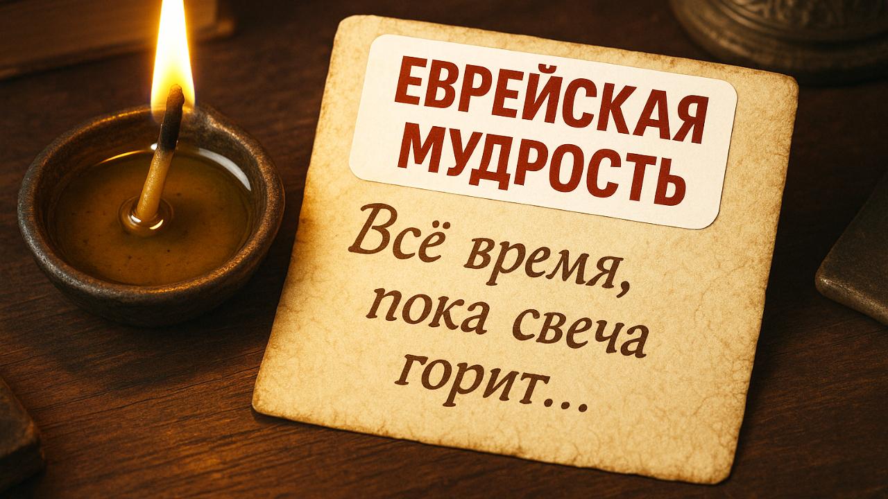 Пока свеча горит — можно ещё исправить