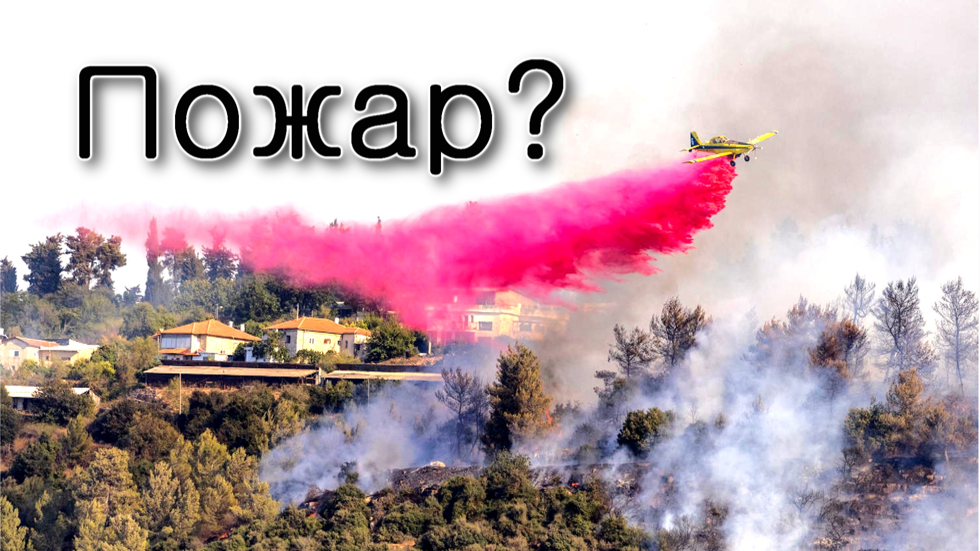 Как остановить пожары?