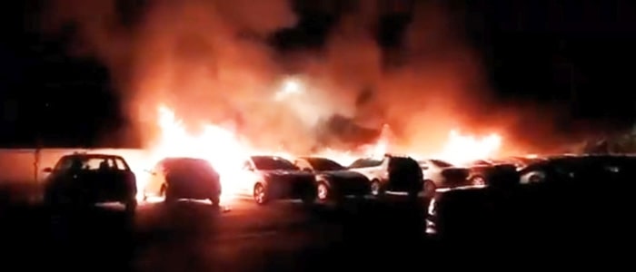 Пожары в День Независимости