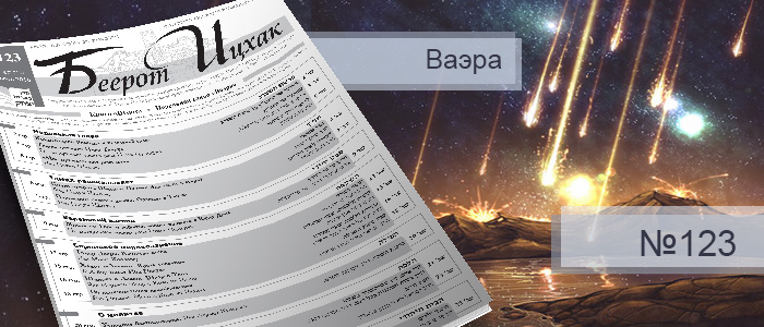 Недельная глава Ваэра