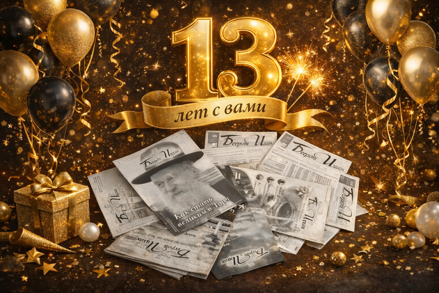 13 ЛЕТ С ВАМИ!