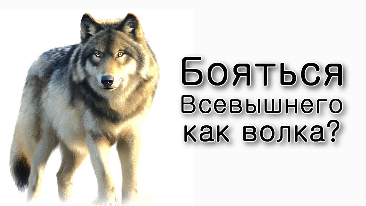 Можно ли бояться Всевышнего как волков?