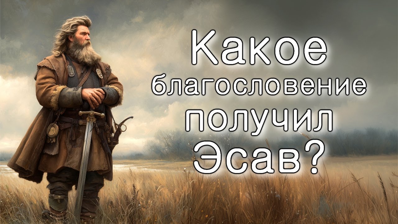 Ваеце. Какое благословение получил Эсав?