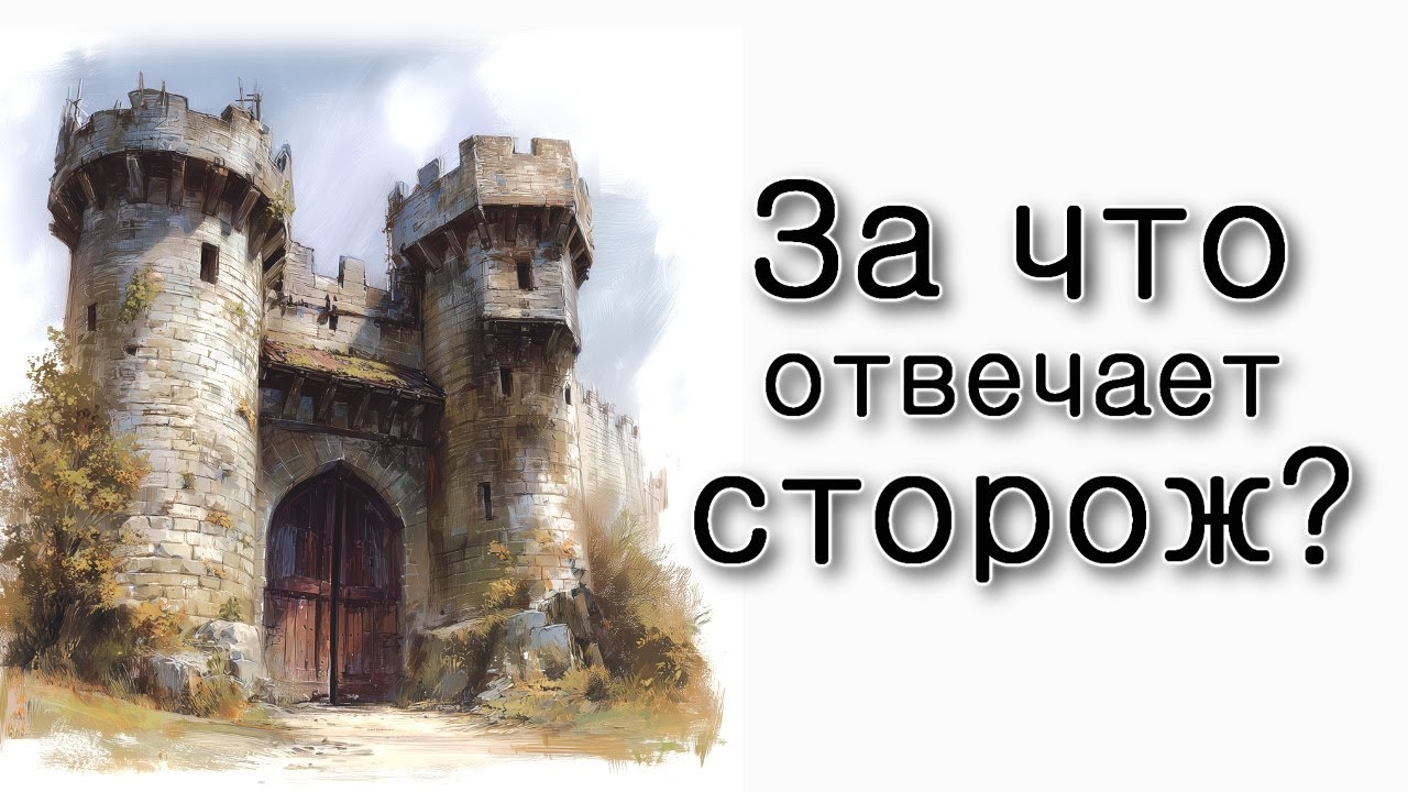 За что ответственен сторож?