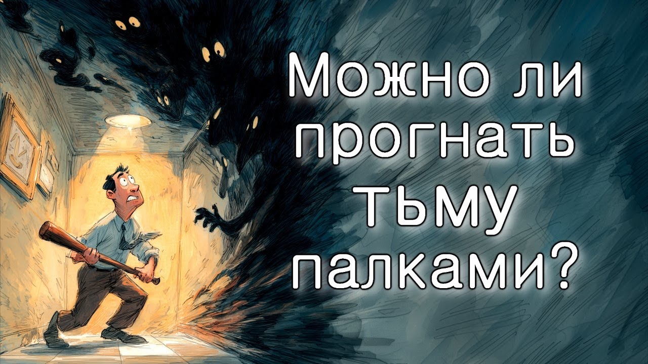 Можно ли прогнать тьму палками?