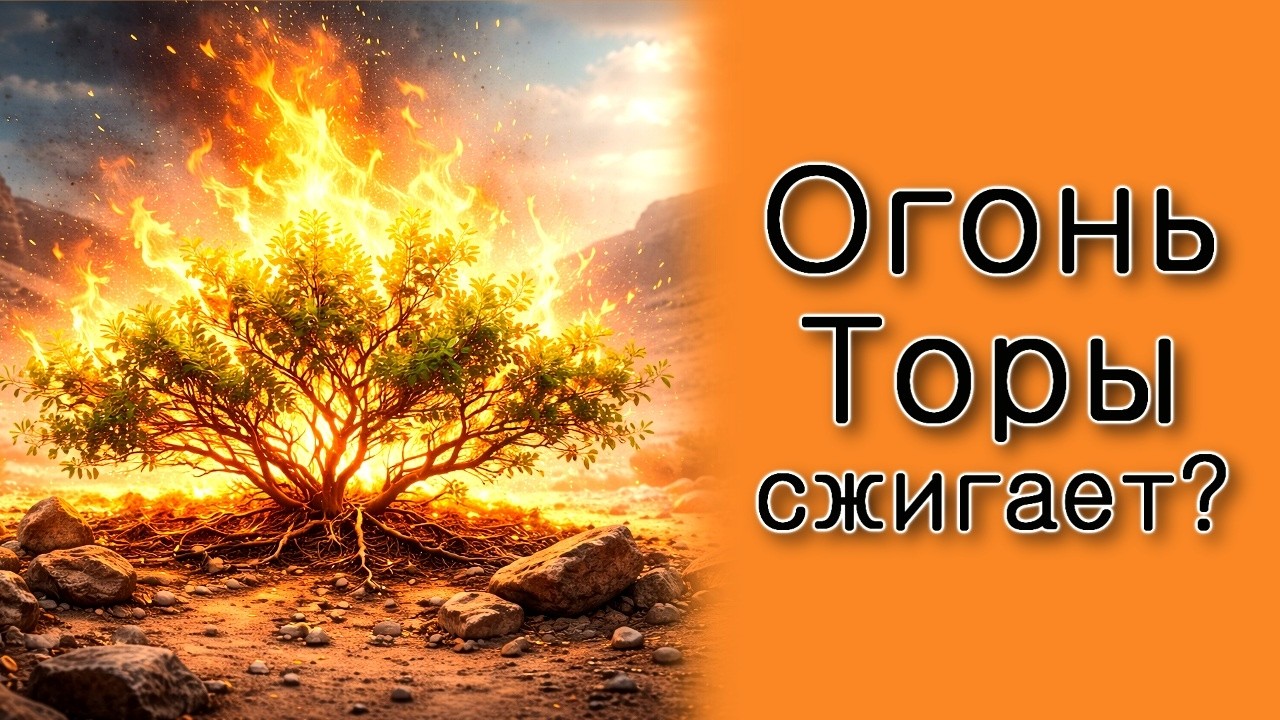 Огонь Торы – сжигает?