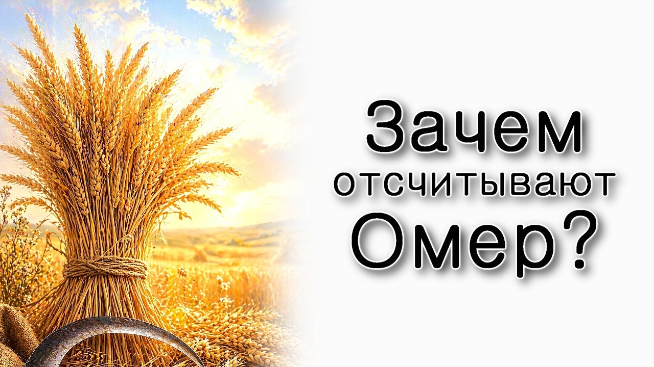 Зачем отсчитывают Омер?