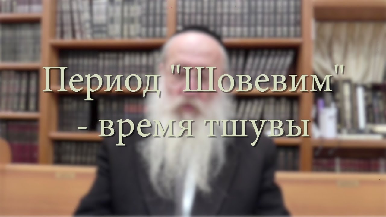 Период «Шовевим» – время тшувы