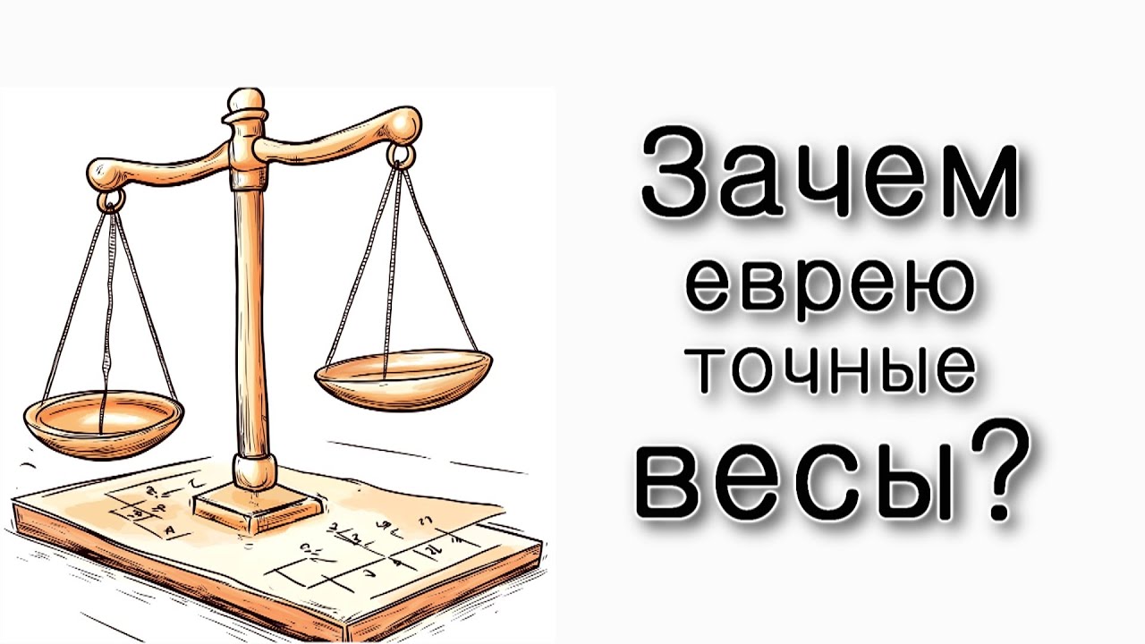 Зачем еврею точные весы?