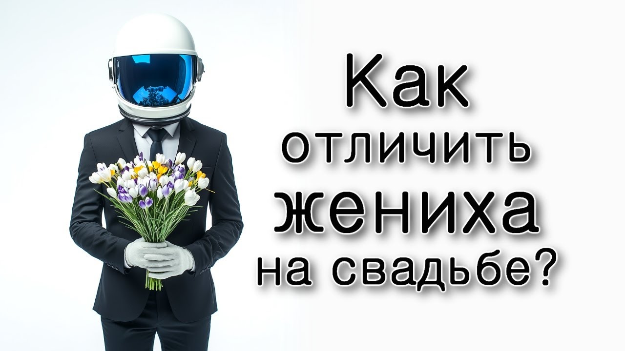 Как отличить жениха на свадьбе?