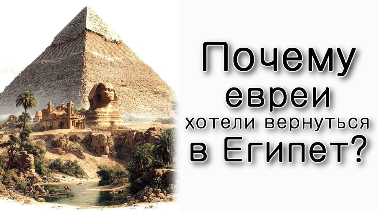 Почему евреи хотели вернуться Египет?